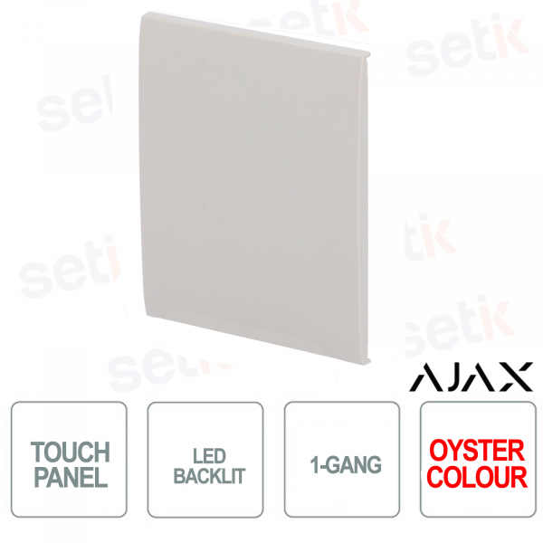 Tasto centrale per LightSwitch 1-gang / 2-way Ajax Ostrica