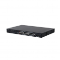 Switch di rete - Gestito - Layer 2 Plus - 24 Porte Ethernet POE - 2 Porte Combo Gigabit Uplink