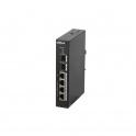 Switch di rete PoE - Layer 2 non gestito - 4 Porte PoE Base-T - 2 Porte SFP