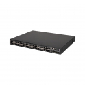 Managed network switch - 48 Gigabit Ethernet ports - 4 10Gbps ports - IRF2