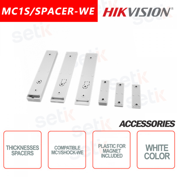Spessori Distanziatori in plastica Pyronix Hikvision