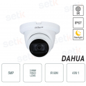 Dahua 5MP Starlight Camera with 2.8mm Lens, Audio, and 60m IR