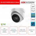 Telecamera videosorveglianza Turret 4MP - 2.8-12mm - Per esterno - Smart IR 30m