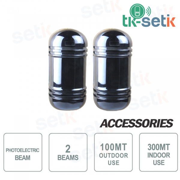 Double beam infrared barrier 100MT Setik RAY100