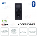 Zugangskontrollterminal – PoE – Bluetooth – Ausweis, Passwort, Fingerabdruck, Fernbedienung