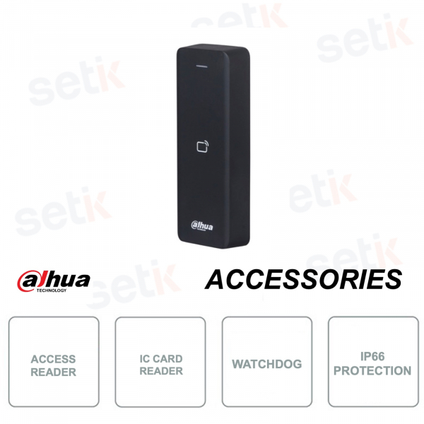 Control de acceso - Lector de tarjetas IC - RS485 - Wiegand