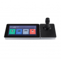 Clavier réseau - PoE - WiFi - Joystick 4 axes - Pour caméras PTZ - Écran tactile 10,1 pouces - Audio - HDMI - DVI