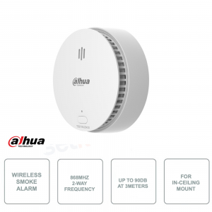 Dahua HY-SA21A-W2 Wireless Smoke Detector with Smart Sensor