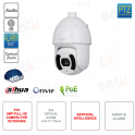 Telecamera PTZ IP POE ONVIF - 2MP - 45x Zoom 3.95-177.75mm - Intelligenza artificiale