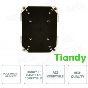 Boîte de jonction Tiandy pour caméras Bullet et Dome - Aluminium