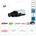 Box Caméra IP POE ONVIF 4MP CCS Lens Attack - Intelligence Artificielle - Version S3