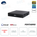 XVR IP ONVIF - 5en1 - 8 canaux - 8 canaux analogiques et 8 canaux IP - Intelligence artificielle