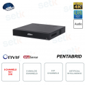 XVR IP ONVIF - 5in1 - 8 canali - 8 canali analogici e 8 canali IP - Intelligenza artificiale