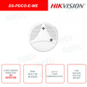 Détecteur de gaz monoxyde de CO sans fil Hikvision 868 MHz jusqu'à 1,6 km
