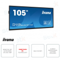 Monitor VA LED 105 Pollici - Risoluzione 5K 11MP - Pure IR Touch Technology - Speakers e microfono