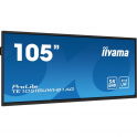 Monitor VA LED 105 Pollici - Risoluzione 5K 11MP - Pure IR Touch Technology - Speakers e microfono