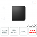 Bouton latéral pour LightSwitch 2-gang Ajax Nero