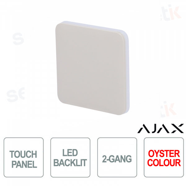 Single button for LightSwitch 2-gang Ajax Oyster