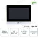 Monitor da interno - Display 10" Touch + Slot SD Card IP e WI-Fi a due fili- Argento - Dahua