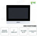 Monitor da interno - Display 7" Touch + Slot SD Card IP e WI-Fi a due fili- Argento - Dahua