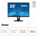 Monitor IPS - 1920x1200 - 16:10 - Altura y rotación regulables - 4ms - Altavoces - HDMI - DP - VGA