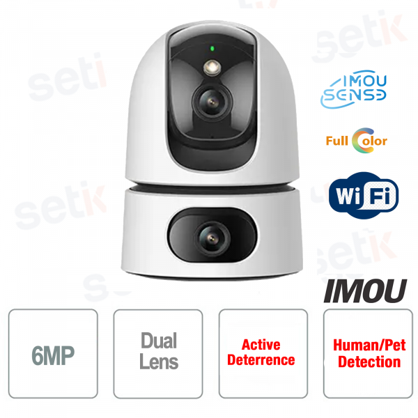 Imou Ranger Dual 6MP Dual Lens Full Color IR Imou Sense Wi-Fi Camera