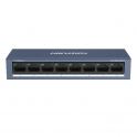 Network switch with 8 IP ports - 10/100Mbps RJ45 - Plug'n'Play