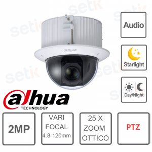 CAMÉRA DAHUA-HDCVI-2MP-25X-STARLIGHT-PTZ