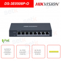 Switch réseau Gigabit - 8 ports - 4 ports PoE