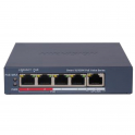 Smart PoE Network Switch - 4 PoE 10/100Mbps ports, 1 RJ45 10/100Mbps port