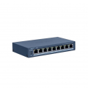 Switch di rete Gestionabile - 8 Porte PoE 10/100M - 1 porta RJ45 Gigabit