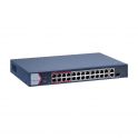 Switch di rete 24 porte - 24 Porte PoE 10/100M - 1 porta Gigabit combo - 1 porta Gigabit RJ45
