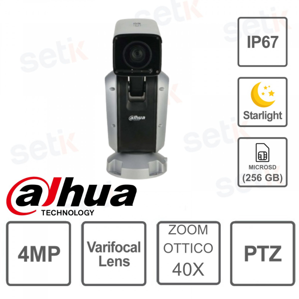 DAHUA IP CAMERA -PTZ- 4MP-OPTICAL ZOOM 40× Starlight-