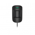 Ajax Superior MotionProtect Plus Fibra Nero – Sensore di Movimento PIR e Microonde Cablato