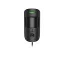 Ajax Superior MotionCam Fibra Nero – Rilevatore di Movimento PIR Cab­lato con Fotocamera per Verifica Allarmi Professionale