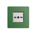 Ajax ManualCallPoint Jeweller Green – Wireless Manual Button for Alarms and Emergency Scenarios