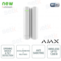 Ajax Superior DoorProtect Plus Jeweller Bianco – Sensore Apertura con Urto e Inclinazione