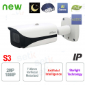 Caméra IP AI ONVIF® PoE 2MP 7-35mm WDR IR120 Dahua S3