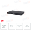 24 Porte Ethernet - 2 SFP - 2 RJ45 - Antifulmine - Dahua - V2