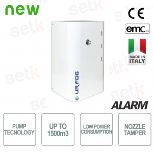 Nebbiogeno UR FOG tecnologia a pompa FAST 500 PUMP PRO PLUS Antifurto