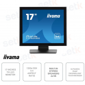 Moniteur LED TN 17 pouces - Écran tactile capacitif 10 points - Résolution 1280x1024 - Haut-parleurs -