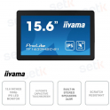 Écran 15,6 pouces - Écran tactile capacitif 10 points - Full HD 1080p - 5ms - HDMI - DisplayPort