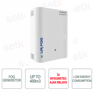 Alarme antibrouillard - MODULAR 400 AJAX READY - 2 relais Ajax inclus - Jusqu'à 400 m3 - UR FOG