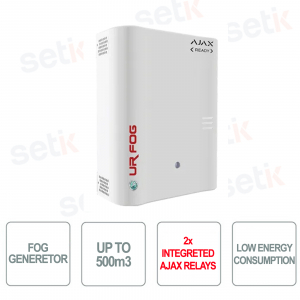 Alarme antibrouillard - MODULAR 500 AJAX READY - 2 relais Ajax inclus - Jusqu'à 500 m3 - UR FOG