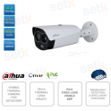 Caméra IP POE ONVIF - Hybride - Optique thermique 25 mm - Visible 8 mm - Intelligence Artificielle