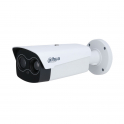 Cámara híbrida IP POE ONVIF - Óptica Térmica 13mm - 400x300 - Visible 6mm 4MP