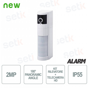 Kit rilevatore di intrusione Infinity + telecamera HD wireless - OPTEX