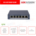 Smart Switch di rete POE - Gigabit - 4 porte Gigabit POE e 2 porte RJ45 Gigabit
