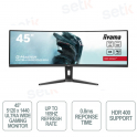 Moniteur Red Eagle™ 45 pouces incurvé 1500R ultra large DQHD 5120 x 1440 Freesync™ Premium Pro PBP