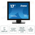 Monitor TN LED AG 17 Pollici - Touchscreen capacitivo a 10 punti - Risoluzione 1280x1024 - Speakers -
